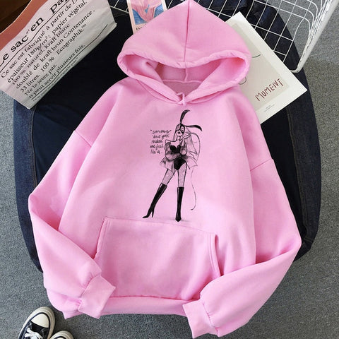 Ariana Grande Thank You Next Harajuku Graphic Hoodie Women 90s Ullzang 7 Rings Funny Sweatshirt Don't Call Me Angel Hoody Female