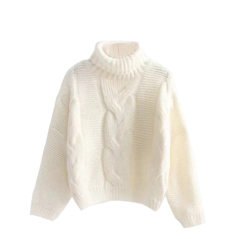 CALOFE 2019 Women Knitted Sweaters Fashion Casual Korean Style Female Long Sleeve Wrap Front Loose Pullover Jumper With Pearls