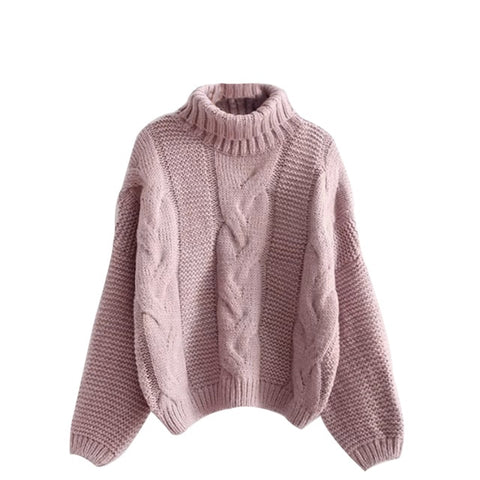 CALOFE 2019 Women Knitted Sweaters Fashion Casual Korean Style Female Long Sleeve Wrap Front Loose Pullover Jumper With Pearls