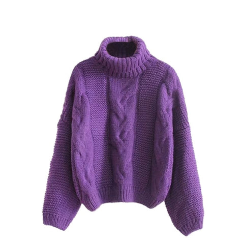 CALOFE 2019 Women Knitted Sweaters Fashion Casual Korean Style Female Long Sleeve Wrap Front Loose Pullover Jumper With Pearls